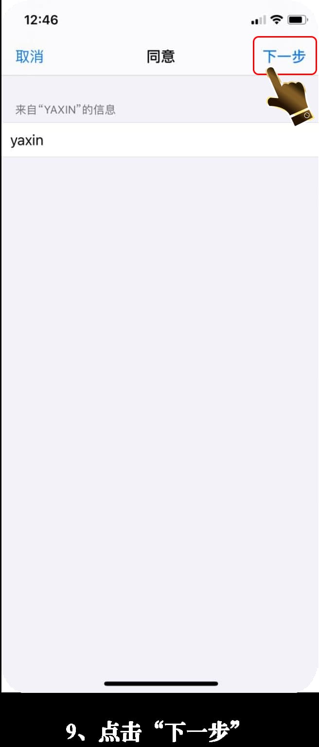 亚星iOS客户端安装步骤示意图9